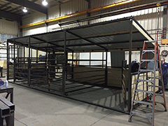 Building Calving Barn