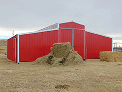Portable Calving Barn